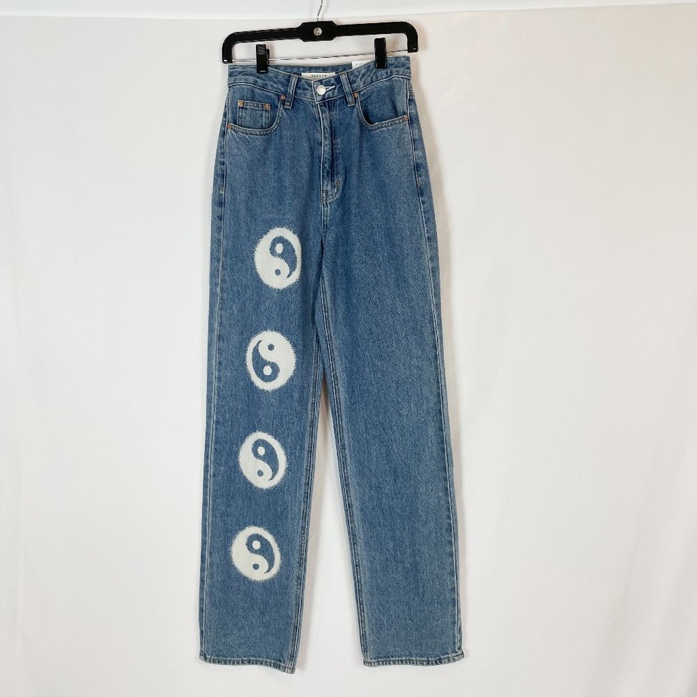 PacSun Jeans 90's Boyfriend Yin & Yang 26